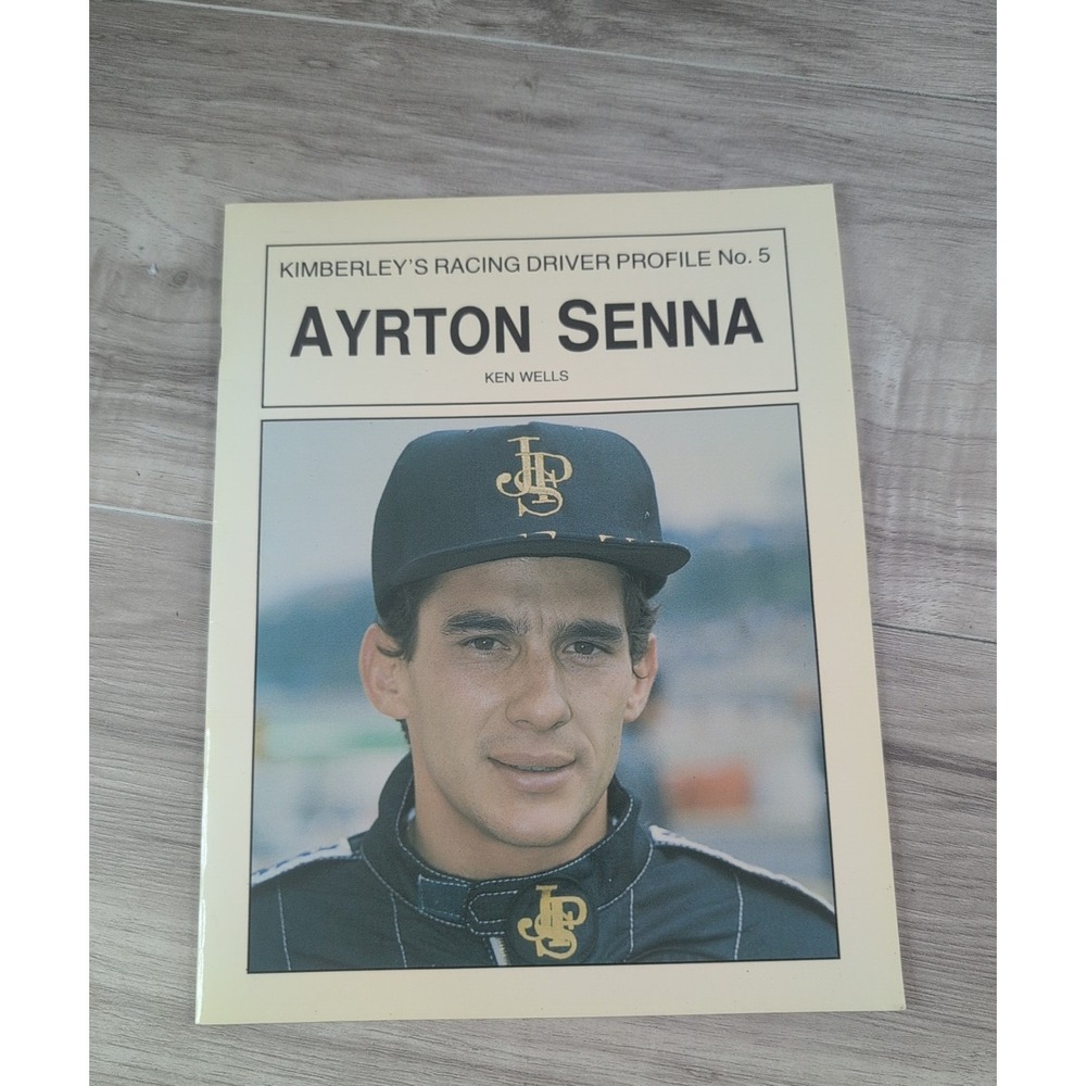 Ayrton Senna Kimberley's Grand Prix Racing Driver Nro 5 Book